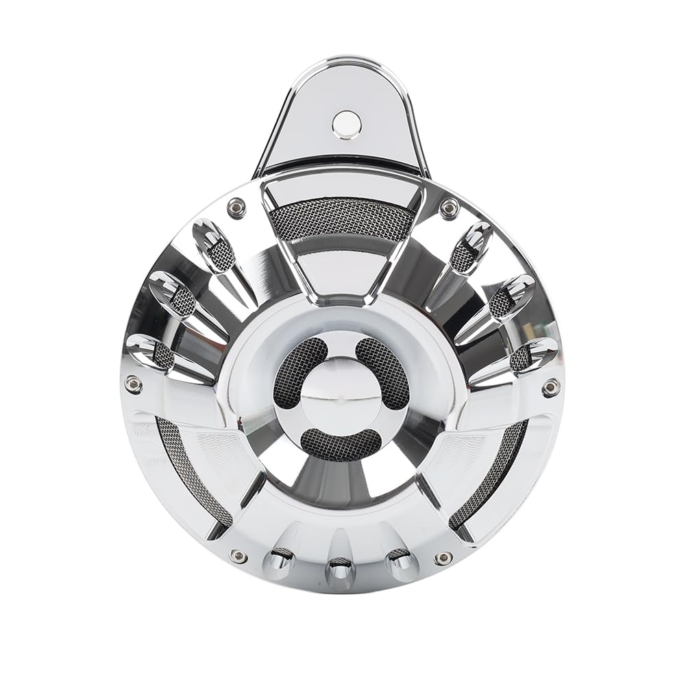 Cnthan7 1 Pc Aluminum Horn Speaker Cover G For Harley For Sportster XL 2007-2023