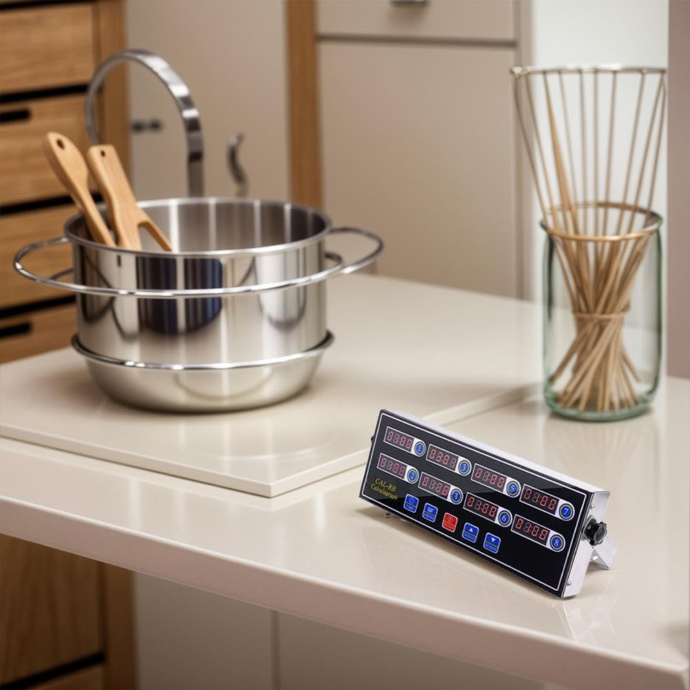 YOOYIST Ristorante cucina Timer commerciale 8 canali timer di cottura digitale m