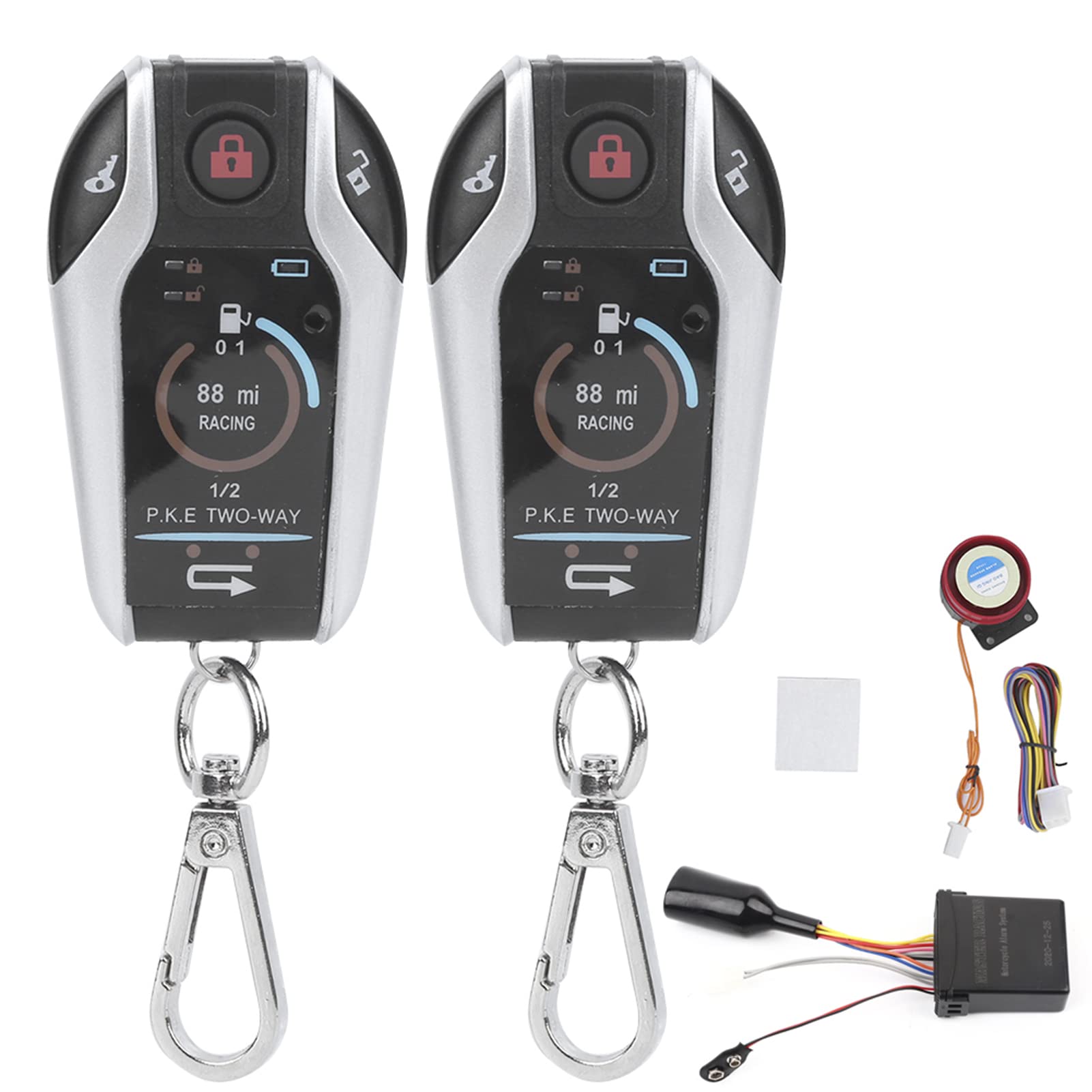 Sistema Di Allarme Scooter Moto ""Easy 2 Fit"" 12 V Incl. Telecomando - Foto 5