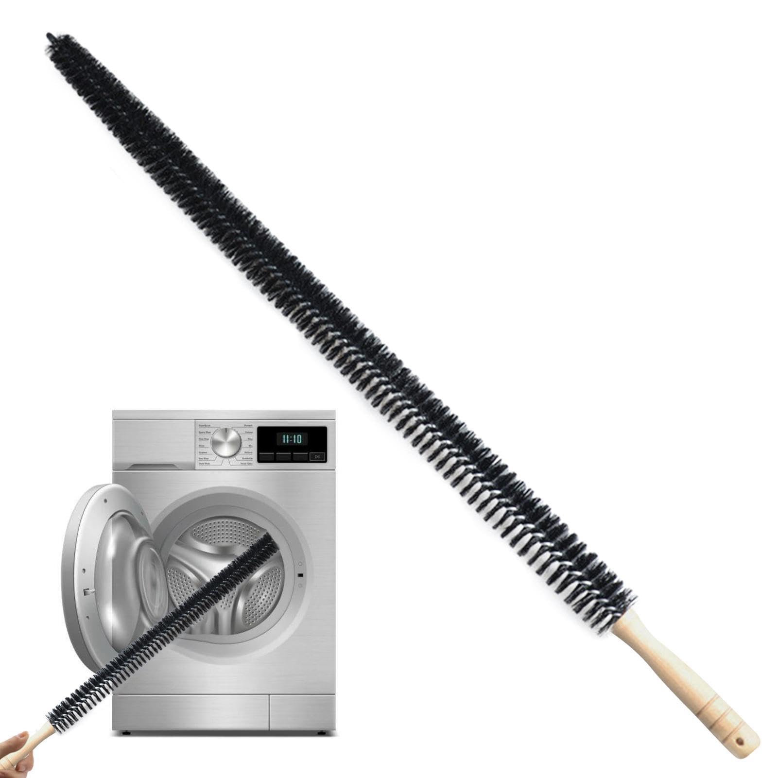 Zvn Zojne 75Cm Washing Machine Cleaning Brush - Radiator Cleaner Brush | Dryer Lint Vent Cleaning Brush | Flexible Long Pipe Cleaning Brush | Refrigerator Coil Brush | Pipe Unblocker For Clothes Dryer
