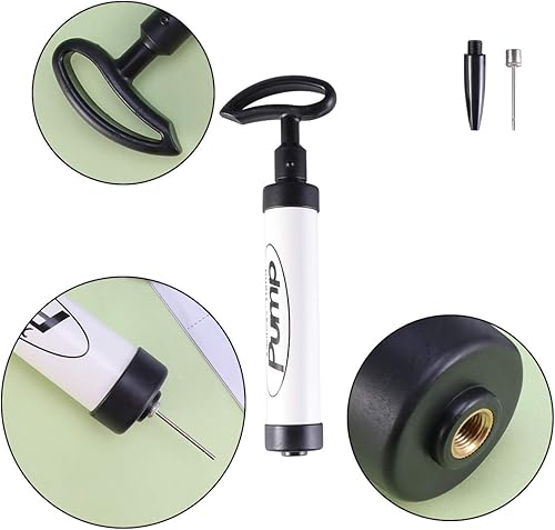 Miniatura 9 de Lioobo Mini bomba de mano portátil con un pin de gas un grifo de aire para bicicleta inflador bomba de aire de mano para baloncesto Voleibol