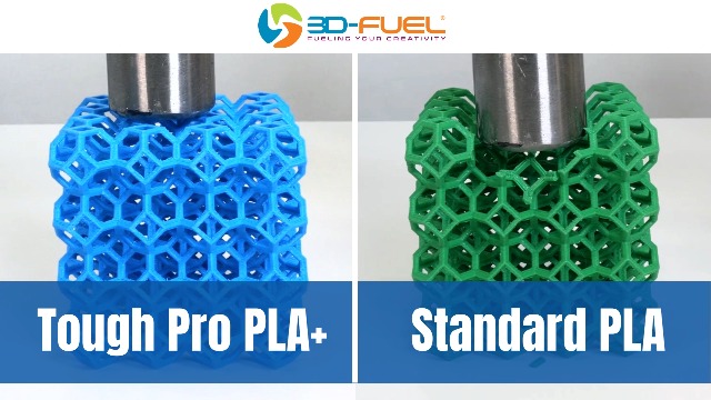 Image of 3D-Fuel Tough Pro PLA+ Filament for 3D Printing, Made in The, Fjord Blue
