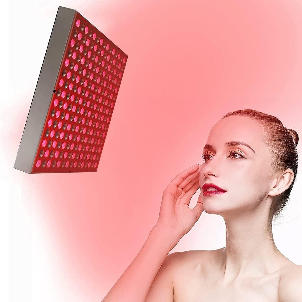 Terapia della Luce Rossa,Lampade Deep Red 660nm e Near Infrared 850nm,Combo più Potente,Pannello Terapeutico a LED da 45 W per Alleviare Il Dolore e la Salute della Pelle