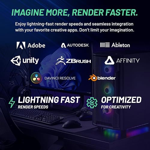 Miniatura 5 de Skytech Gaming Computadora de escritorio Shadow Gaming – Intel Core i5 12400F 2.5 GHz, NVIDIA RTX 3060 Ti, SSD NVME de 1 TB, 16 GB DDR4 RAM 3200,