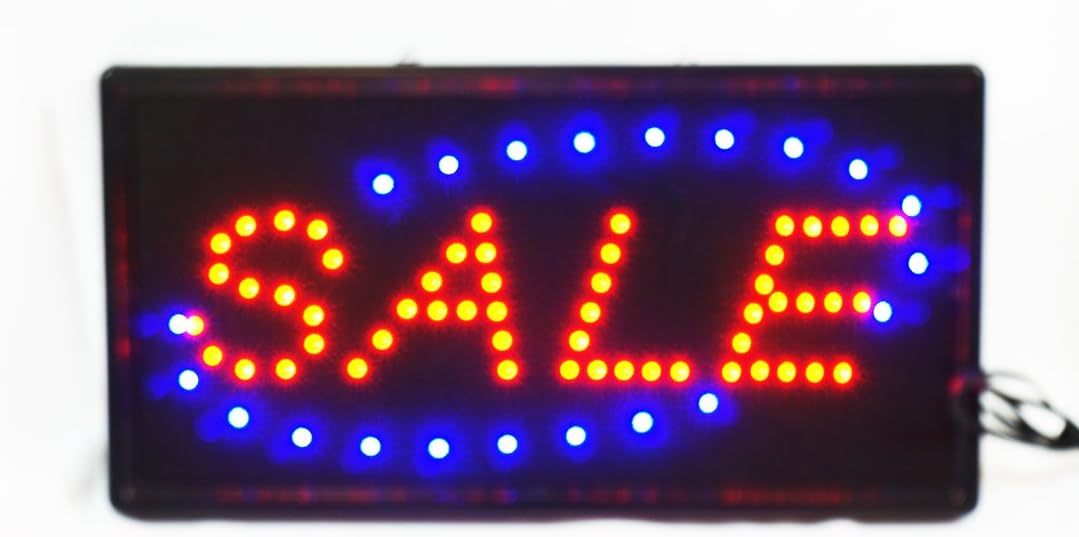 "Sale" Led Business Motion Light Sign