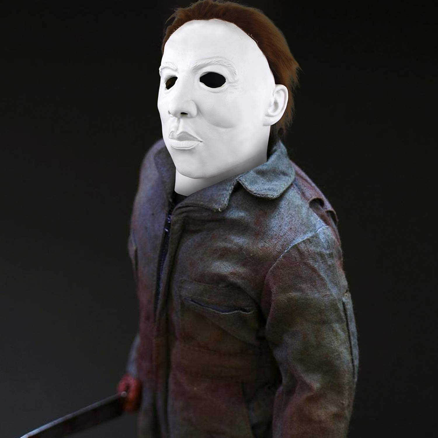 Buy Waylike Halloween Michael Myers Mask Latex Horror Killer Full Head
