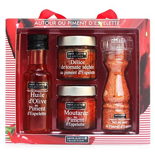 Coffret autour du Piment d'Espelette - 4 produits