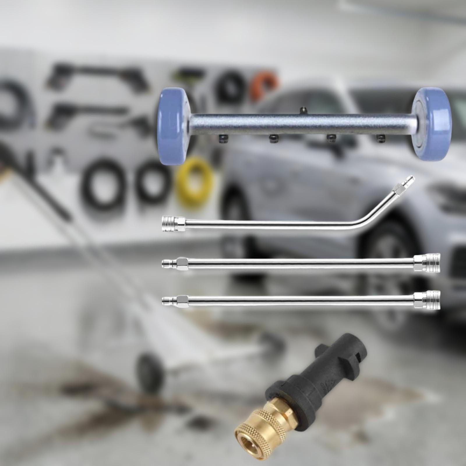 KESOTO Idropulitrice, autolavaggio, Scopa ad Acqua, Multiuso, Universale, Premium, 4000 PSI, detergente per sottoscocca, per, Veicoli SUV, Grigio