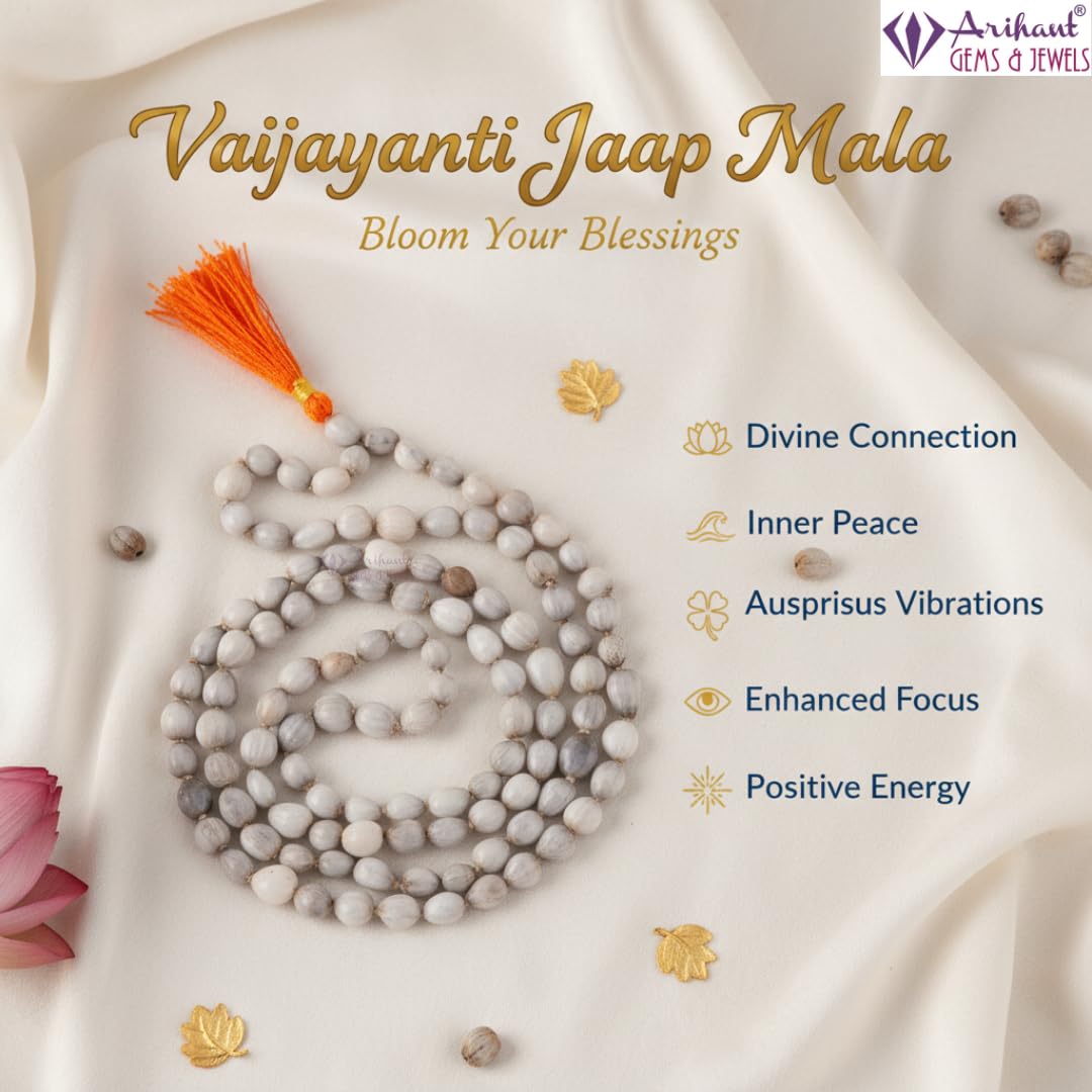 Vaijayanti Jaap Mala - 108+1 Beads -4