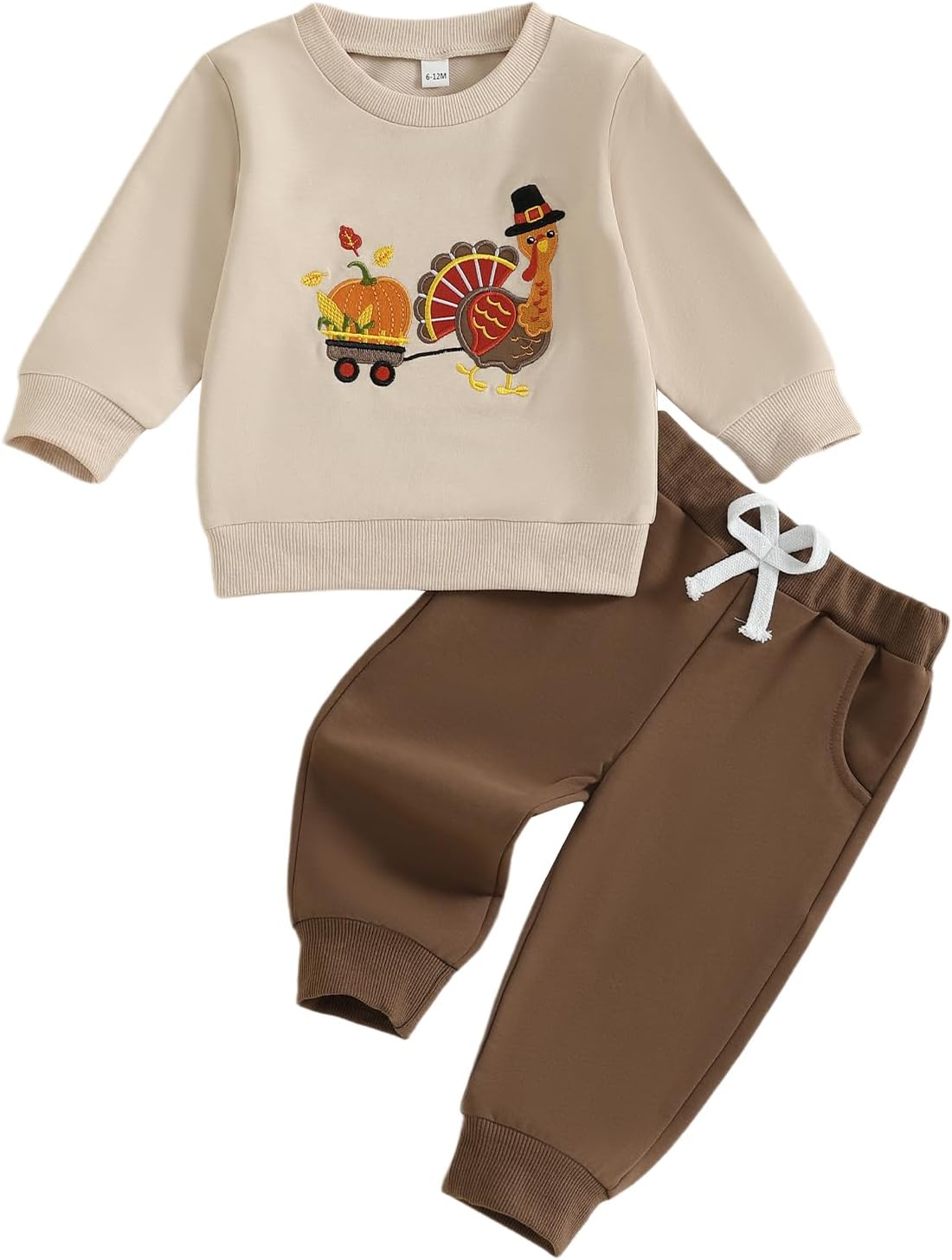 Valentines Baby Boy Outfit Toddler Valentines Shirt Crewneck Sweatshirt Pants Waffle Spring Clothes Set