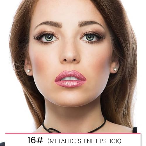 Miniatura 10 de evpct Juego de 3 delineadores de labios y pintalabios de color nude, marrón y oro rosa para mujer, DNM, mate, larga duración de 24 horas,