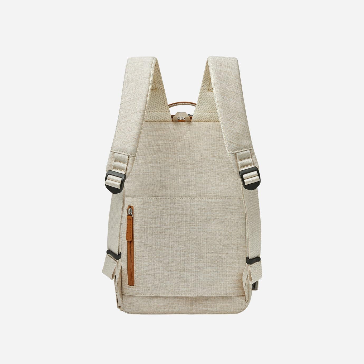 Nordace Siena Pro 13 Smart Backpack - 13.3" Laptop Backpack, 15L Daily Backpack for Travel, Everyday, or Work (Beige-Brown)