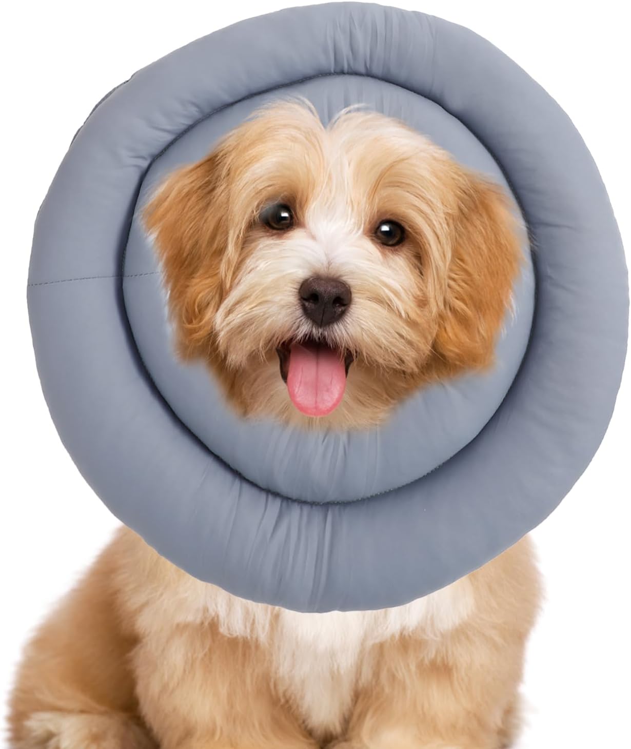 PUZAUKAL Dog Cone After Surgery Soft, Adjustable Dog Cone