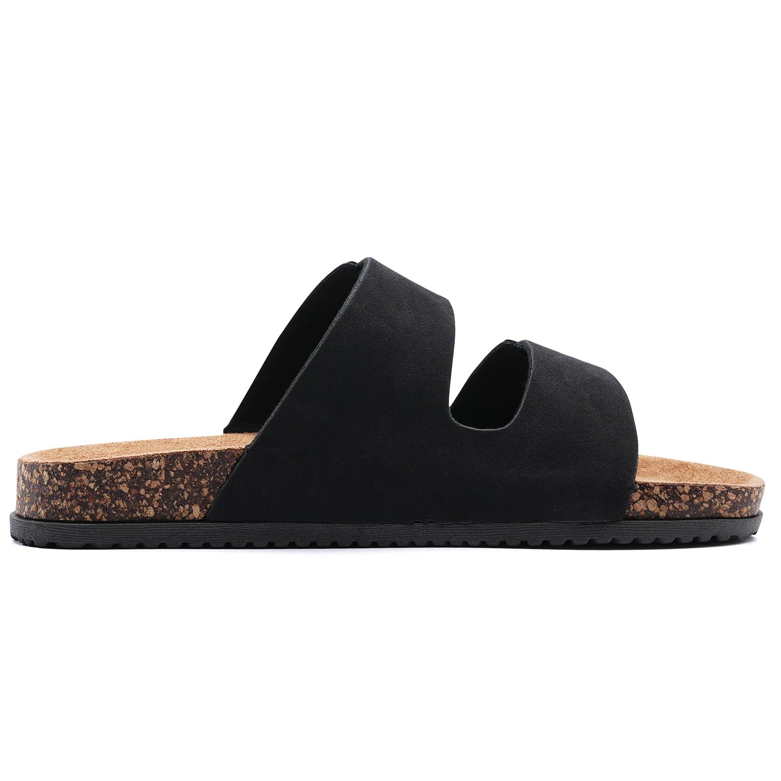 GETOEU Arch Support Footbed Sandals for Women & Men, Adjustable Double Buckle Comfort Sandals, Cork-Style Cushioned Sole, Casual Walking Slides for Everyday Wear — view 5