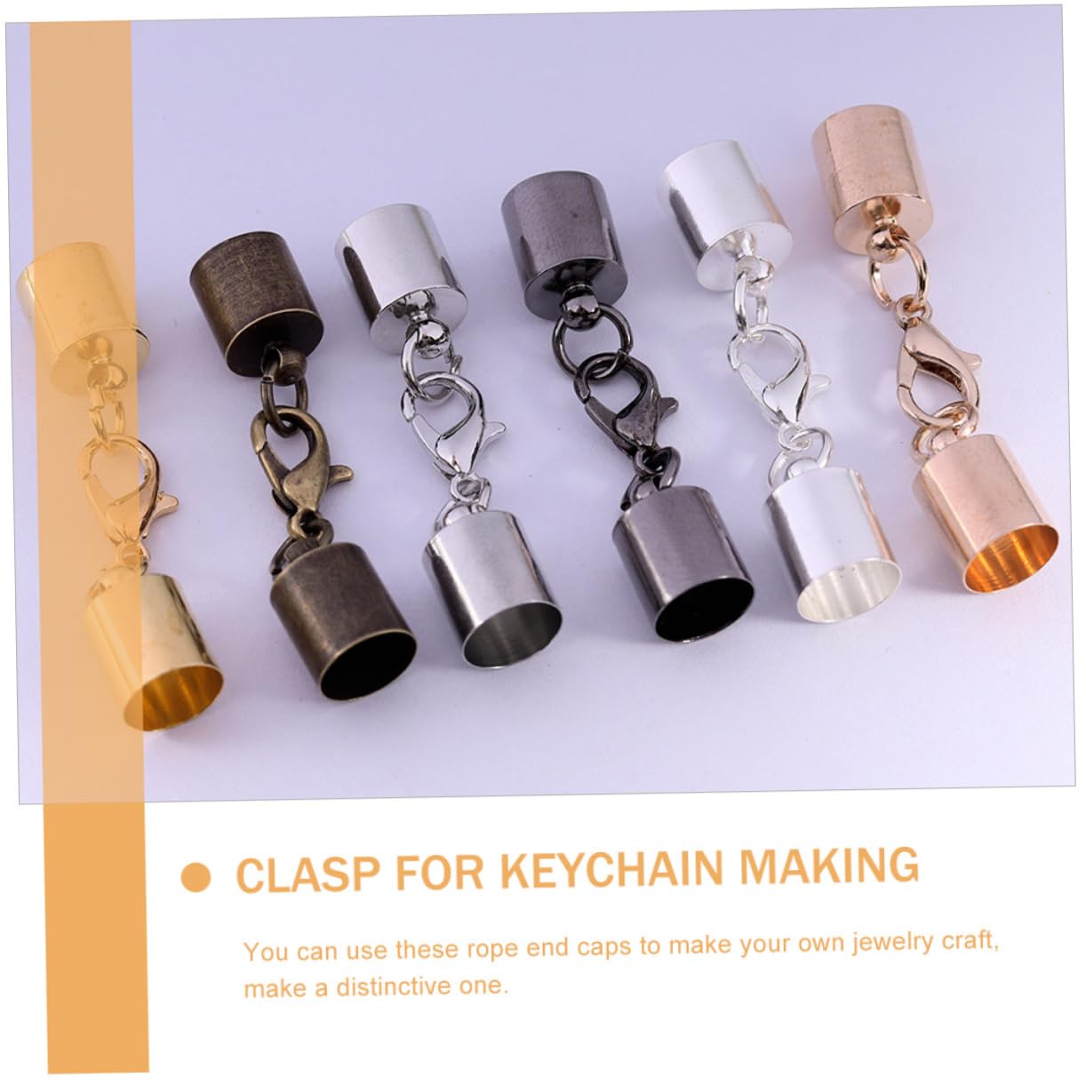 DOITOOL 3 Series Enganches De Langosta Para Llaveros Diy Accesorios De Anillos Para Pulseras Y Collares Colores Material De Manualidades Para Proyectos De Joyería Y 60 Piezas*3