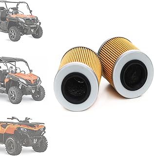 CFMOTO Oil Filter Compatible with Cforce Zforce Uforce 400 500 600 800 900 950 1000 0800-011300 (2PCS)