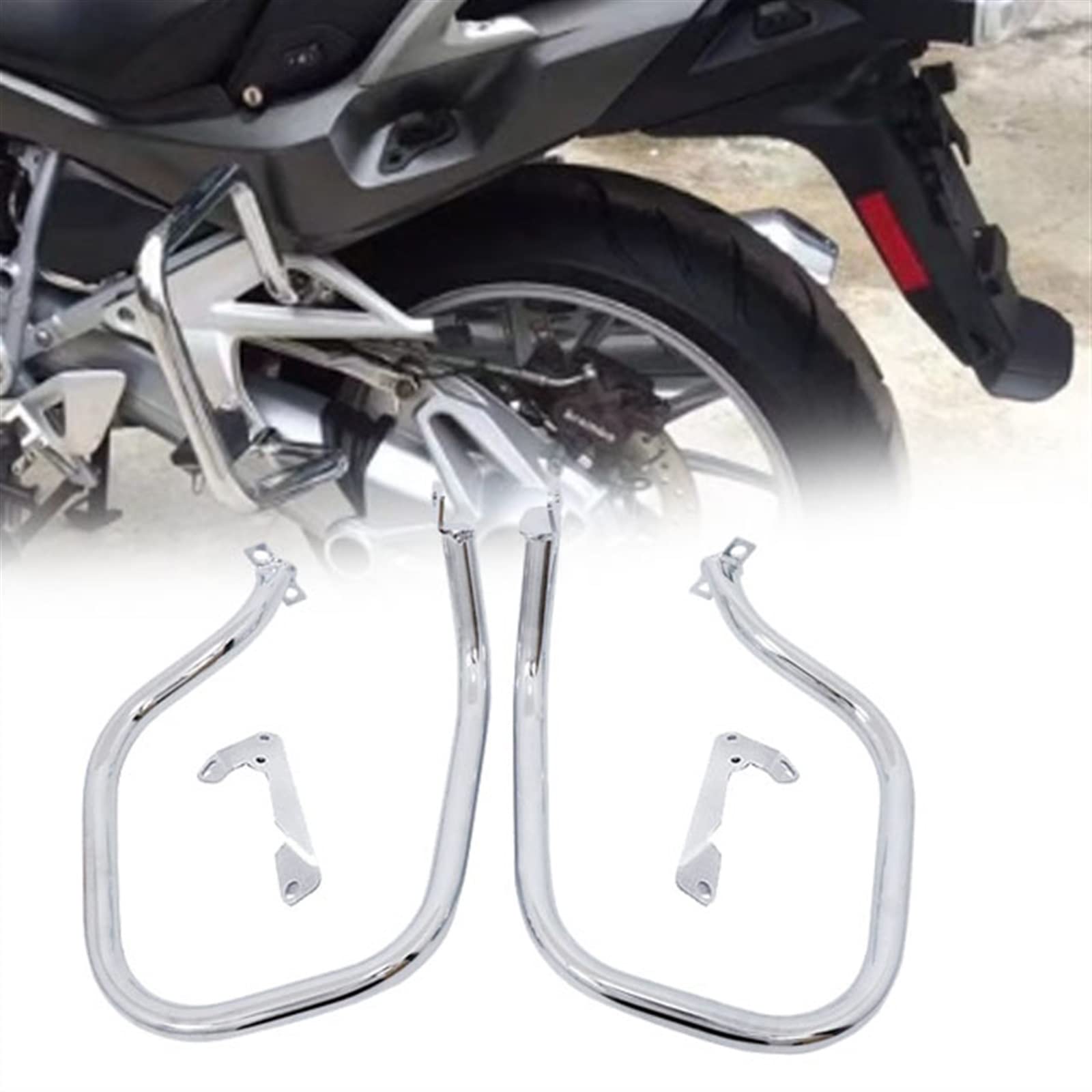 Garde moteur arrière BMW R1200RT évite les réparations de réservoir coûteuses