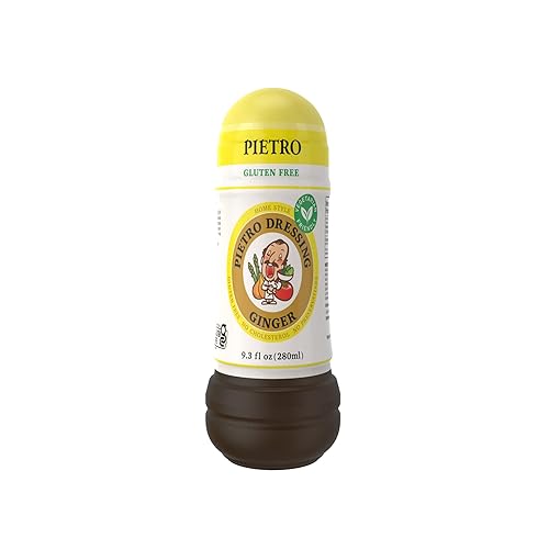 Miniatura 9 de Pietro Dressing s New aderezo de jengibre, 9.3 onzas, aderezo y adobo natural, delicioso para verduras, ensaladas de pasta, carne de res, cerdo,