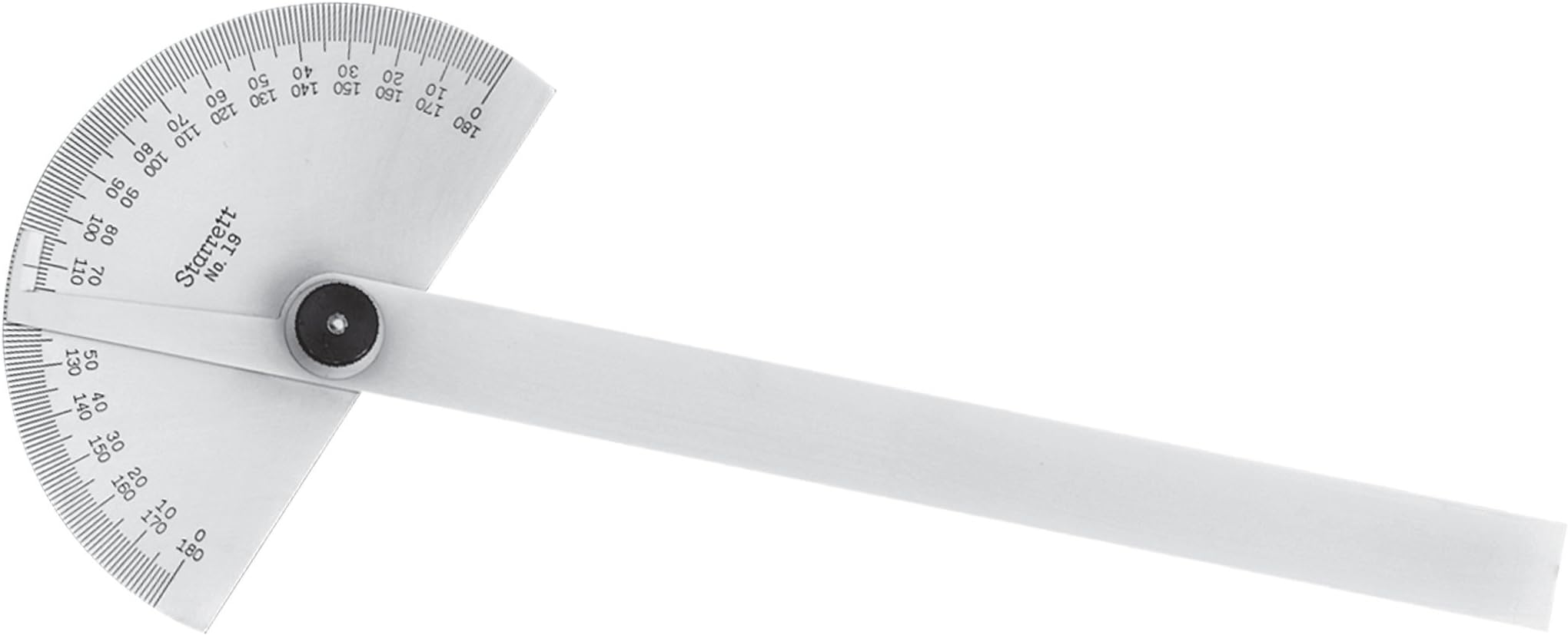 Starrett C19 Chrome Protractor
