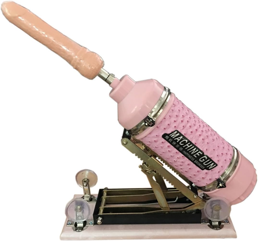Fredorch A3 Sex Machine,Love Machine with Silicone Dildo (Pink)