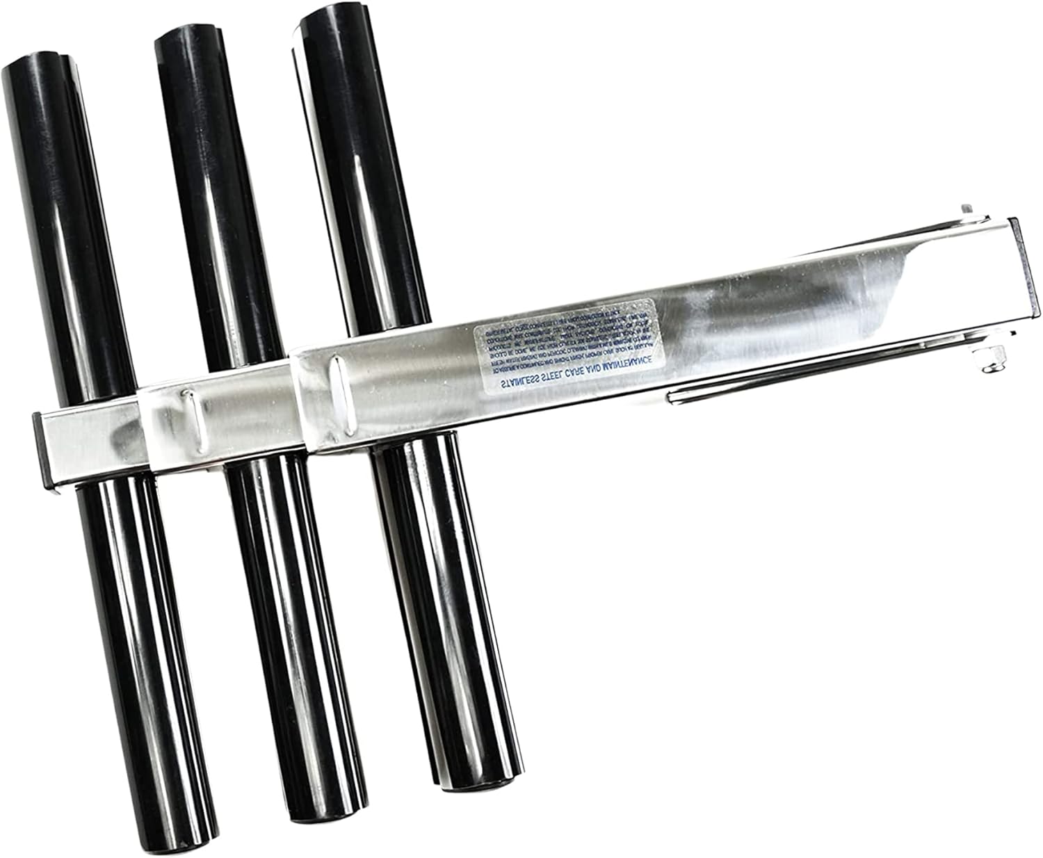 MARINE CITY 4-Step Telescoping Ladder – Stainless Steel, Flip-Up, Anti-Slip, 44” Deployed Length, 13.5” Width, for Marines, Boats, Ships, Yachts (Pack of 1)