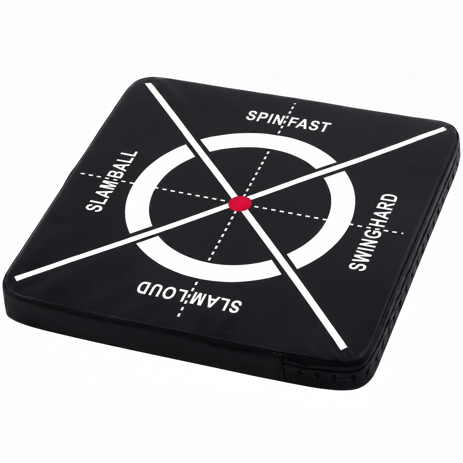 Nuanchu Slam Ball Target Training Pad, Medicine Ball Slam Mat for Home Gym, Heavy Duty High Density Foam Impact Pad for Balls Throwing Workouts, Noise Reducing Floor Protection Mat, 19.7 Inch