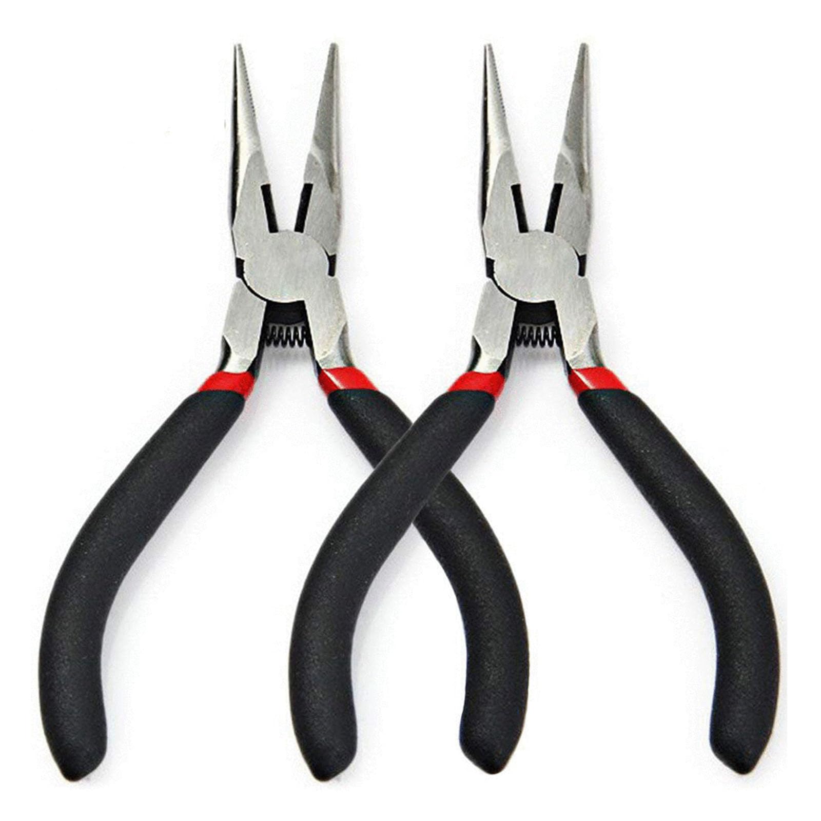 Long Nose Pliers OSCAR Jewelry Pliers Kit 6-in-1 Bail Making