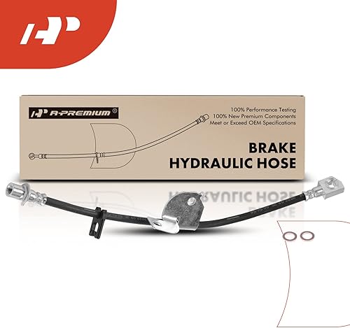 Miniatura 7 de A-Premium Manguera hidráulica de freno delantero compatible con modelos Ford seleccionados - Para F-150 2009, Lobo 2009 - Reemplazar # 9L3Z2078B