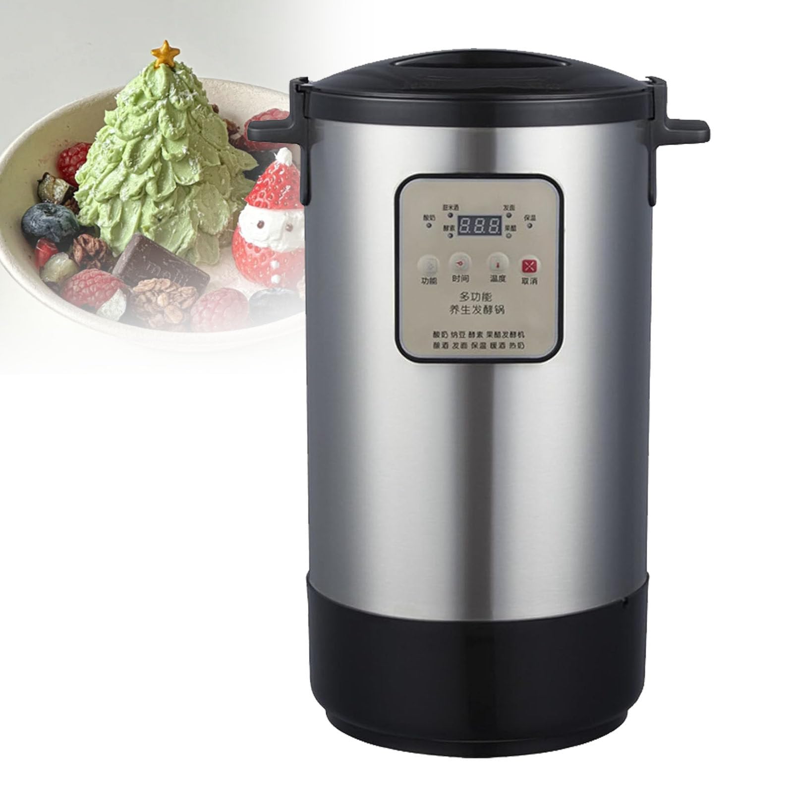 Automatische intelligente fermentatiemachine, 6L zwarte