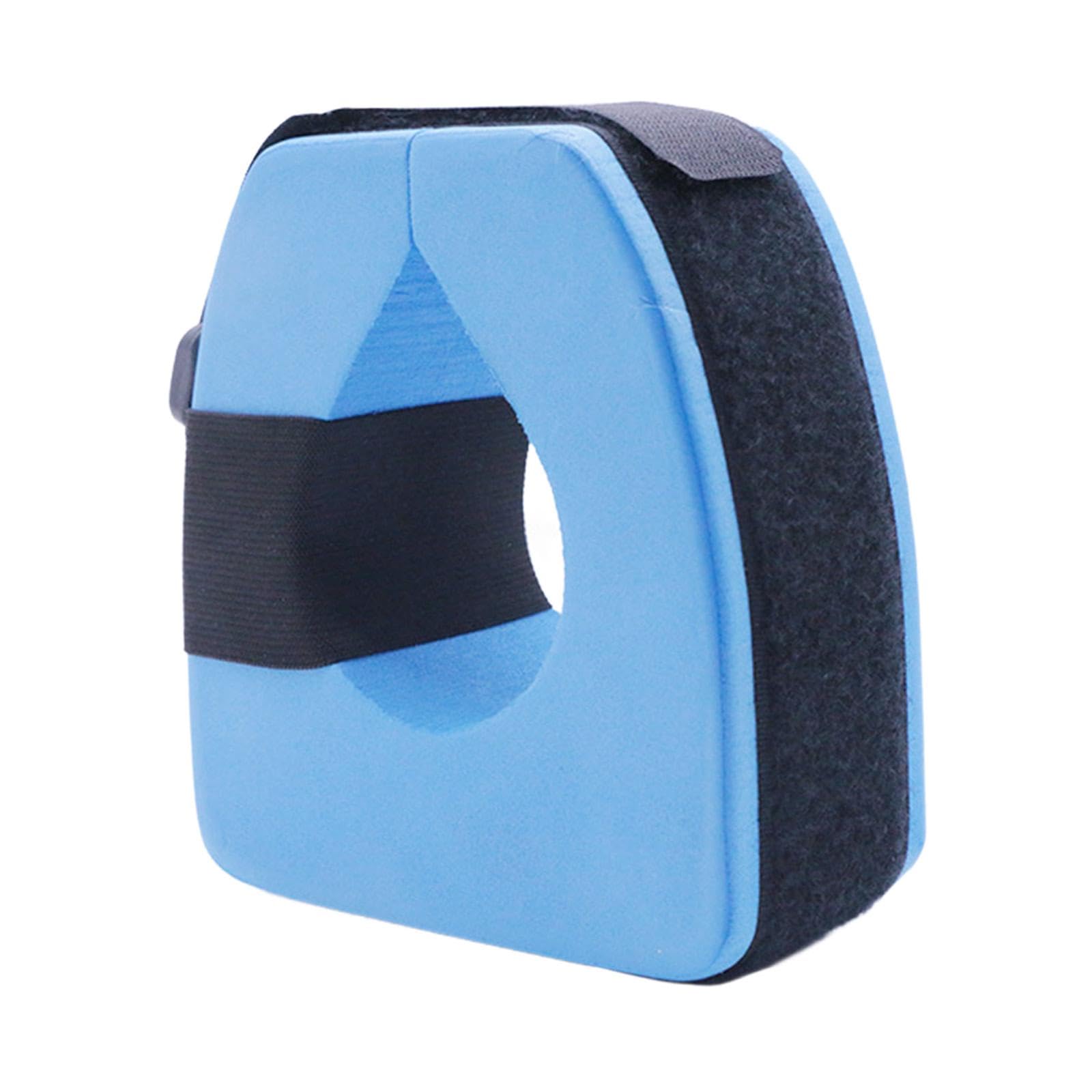 UJEAVETTE Swim Aquatic Cuffs EVA Foam Swimming Arm Band Armlet Swim Training Equipment Blue with Sticky- Sporting Goods- Water Sports- Swimming- Training Aids-image-23
