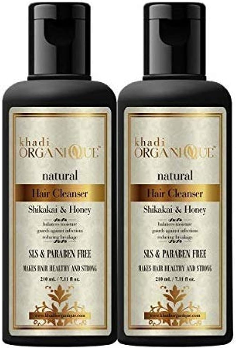 Shikakai and Honey Natural Hair Cleanser/Shampoo Combo (2X210ml)