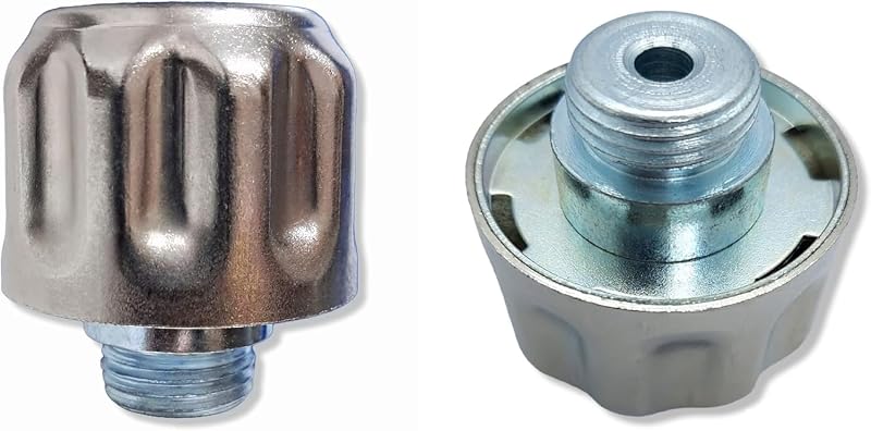 Tampa respiro com filtro para tanque hidráulico ÜREL BSP 1/2 em aço inoxidável 304