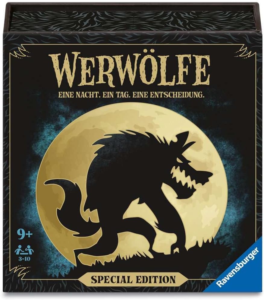 Ravensburger 24897 – Werewolves – Special Edition 10 Years – Card Game from 9 years old – for 3 to 10 players