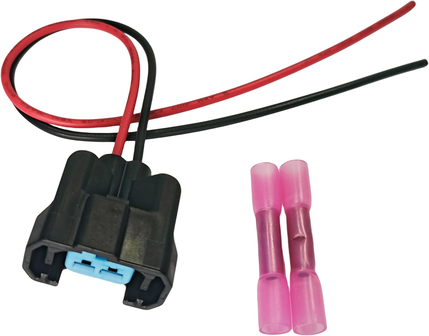 6PCS Fuel Injector Connector Plug Pigtail Wiring Harness Repair Kit fits Accord 1998-2007 Acura 1996-2008 Silverado 3500 2003-2005 Replaces 06164P8EA00 FJ339 89046626A