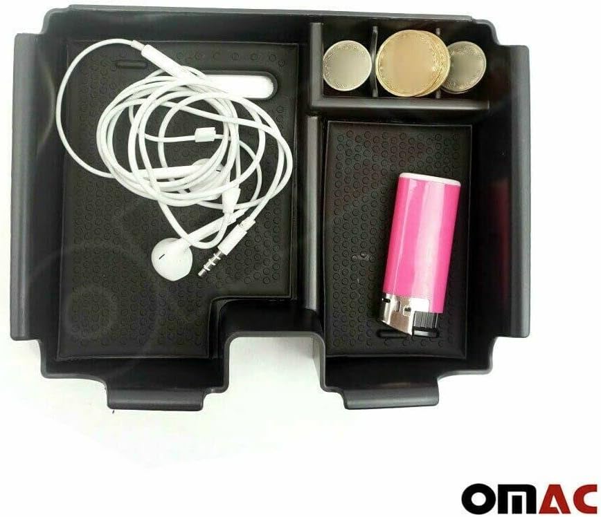 OMAC Center Console Armrest Storage Tray for Land Rover Range Rover Evoque 2012-2019