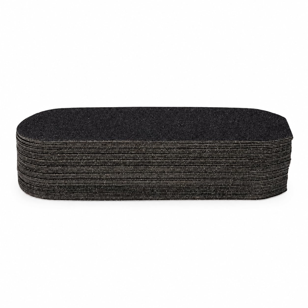 THE MANI PEDI ESSENTIALS Stainless Steel Foot Scraper/Pedi File Refill. Professional Collection Black Color Pedicure File Replacement Pads. 80 Grit. Size 5.3" L X 1.7" W � 50 pcs Pack of 1-image-32