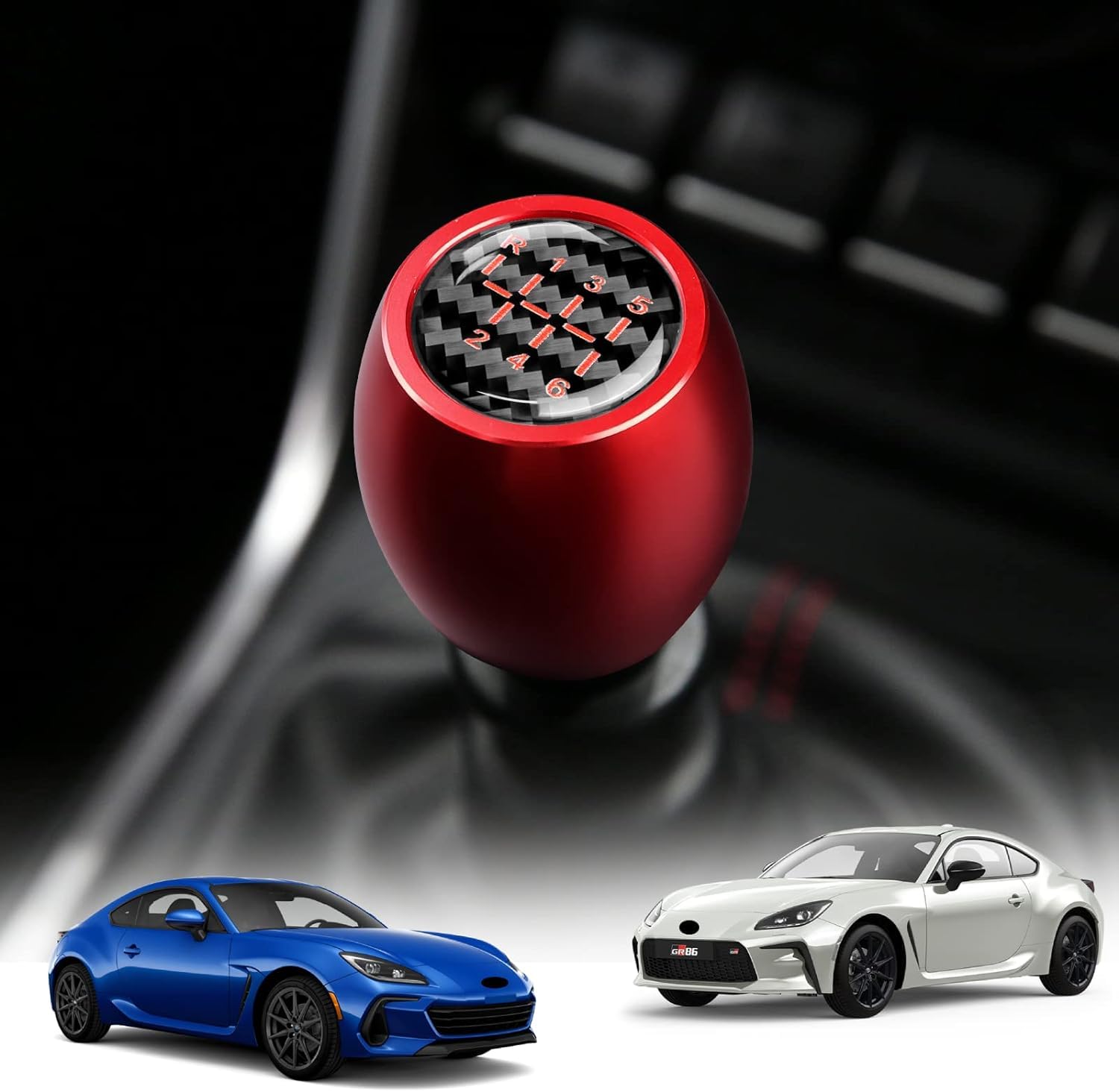 GR86 シフトノブ　EAW EcreateArtWorks ZN8 BRZ Amazon.com: KUNGKIC for MT 2021-2025 Toyota GR86 Subaru BRZ