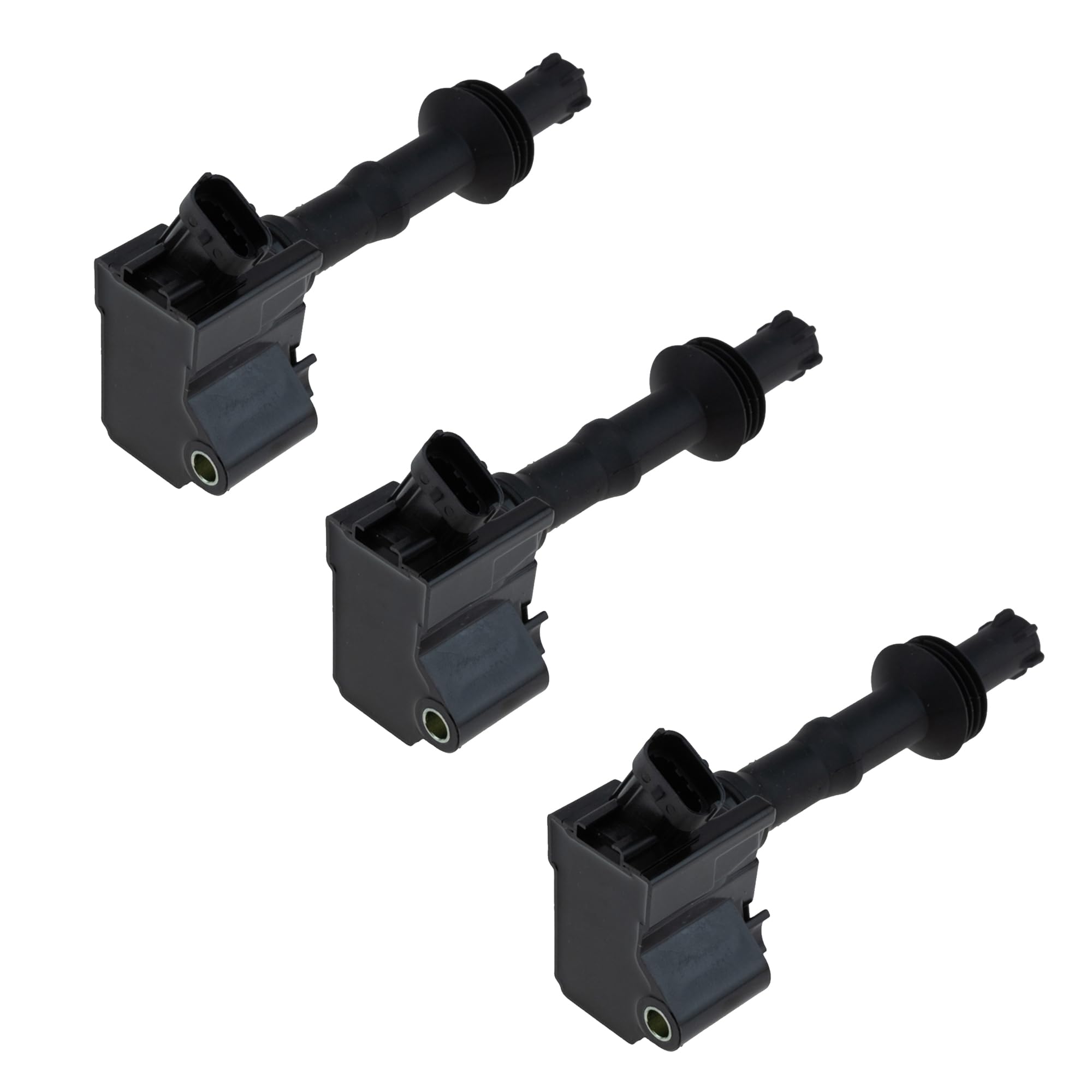Partsline (Lot de 3) Bobine d'allumage compatible avec Berlingo, C4 III, Astra, Combo, Corsa F, Crossland, Grandland, Mokka, 2008, 208, 308 II III, Partner, Rifter 1.2 THP Puretech 9808653680 3553459