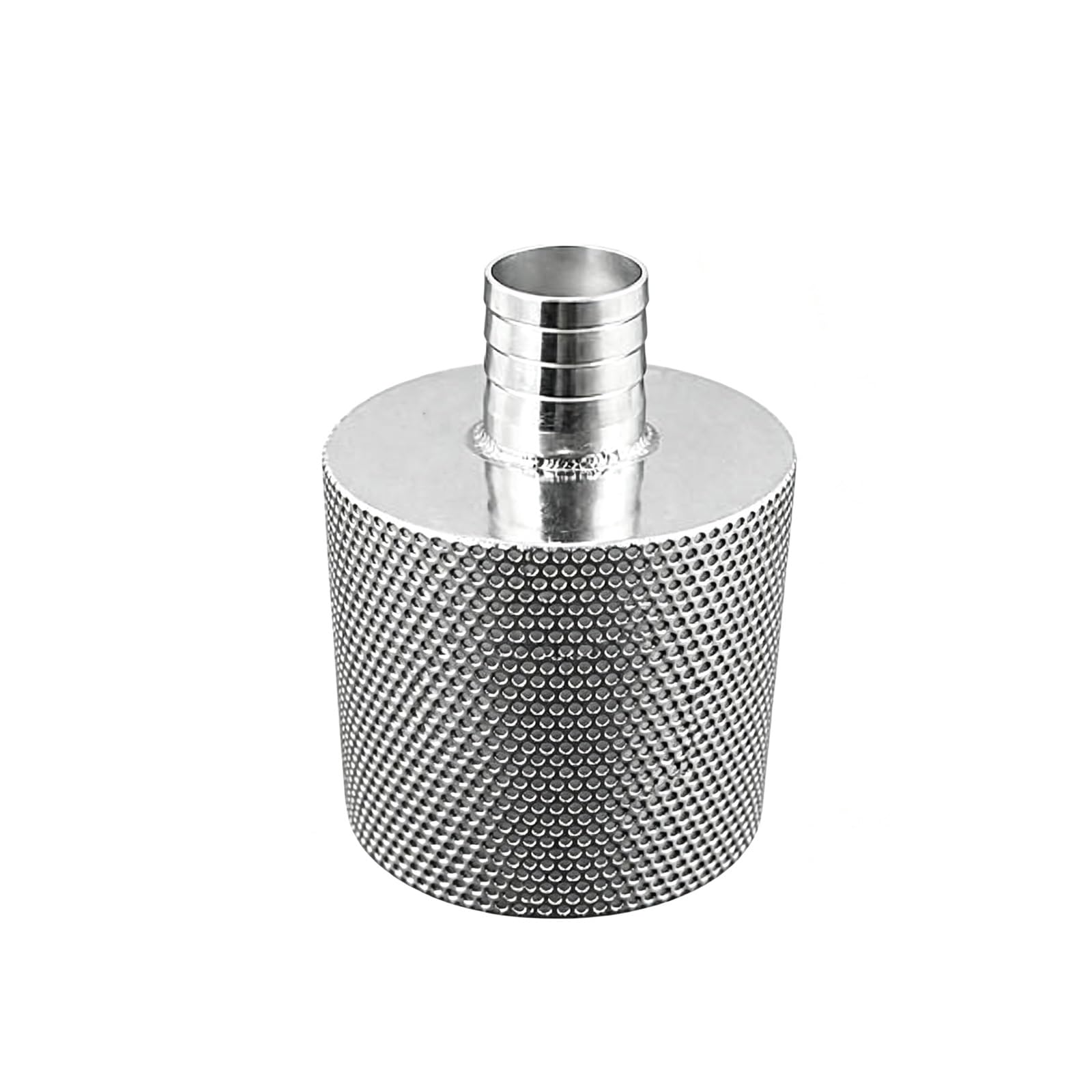 Filtro para bomba de agua en acero 304 con racor de barbilla de 47x66mm