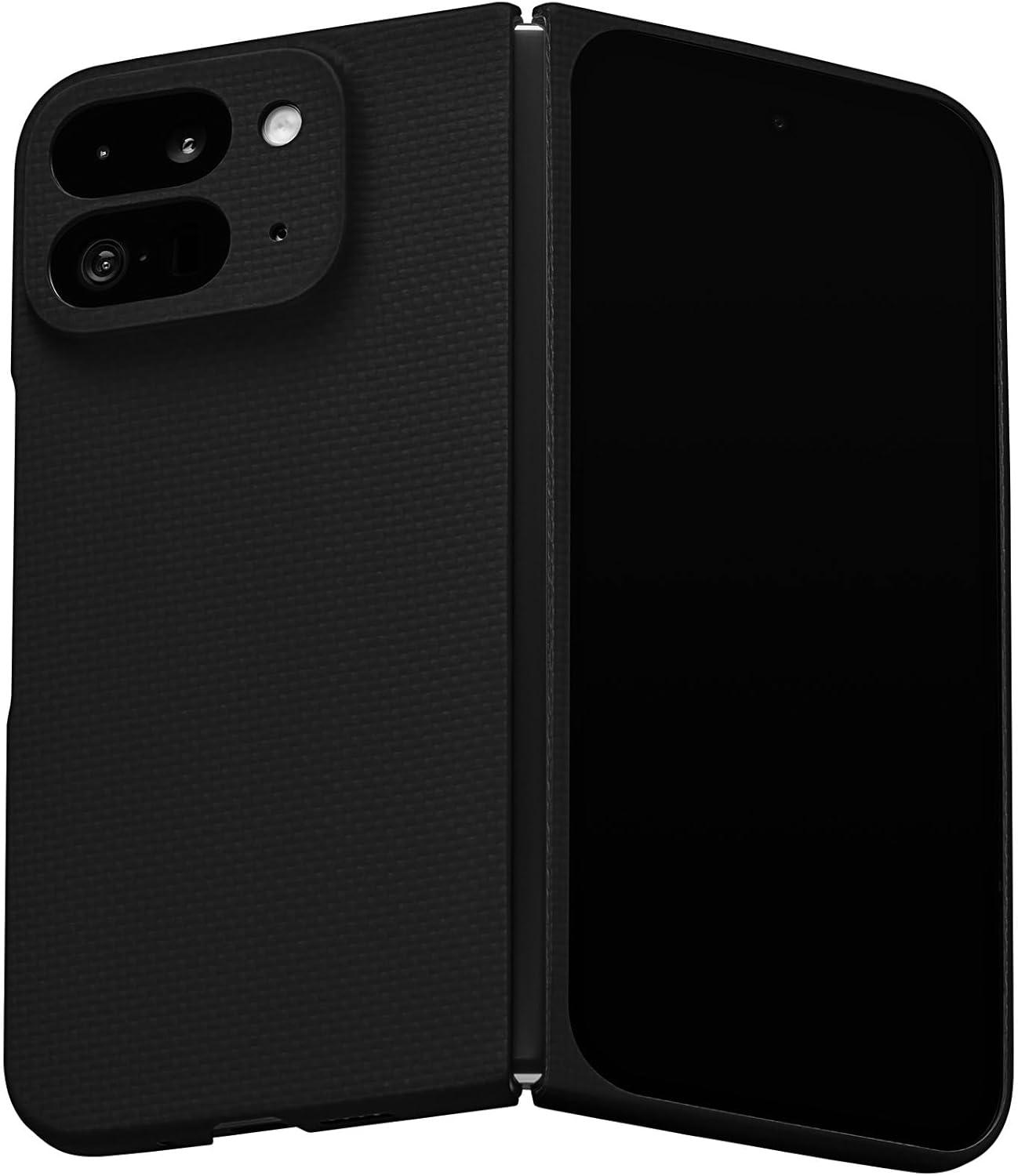 Latercase | Compatible with Pixel 9 Pro Fold | Midnight | Durable Pixel 9 Pro Fold Phone Case | 0.6mm Thin Aramid Fiber, 10 Grams, Precision Lasercut, Full Camera Protection, Nonslip Matte Finish