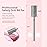 MelodySusie 6.5mm Barrel Shape Cuticle Clean Nail Drill Bit 3/32\'\', Professional Safety Carbide Diamond Under Nail Cleaner for Cuticle Dead Skin Nail Prepare, Beginners Bits, Series Bit-S, Coarse