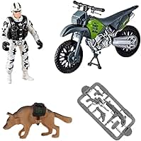 Kit Militar Base Completa de Operacoes em Combate Brinquedo Infantil com Soldados e Acessorios de Guerra Plastico Resistente para Missoes de Resgate e Jogo Imaginativo Ideal para Presente e Colecao