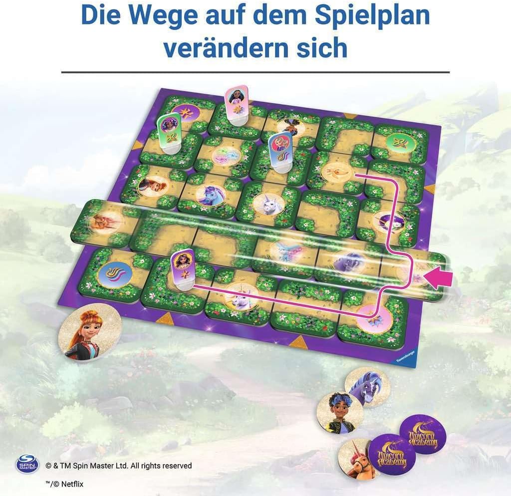 Ravensburger Unicorn Academy Labyrinth Junior Board Game - Family Classic for Fans of the Popular Adventure Series - 2-4 Players - Kids Ages 4 and Up image 5