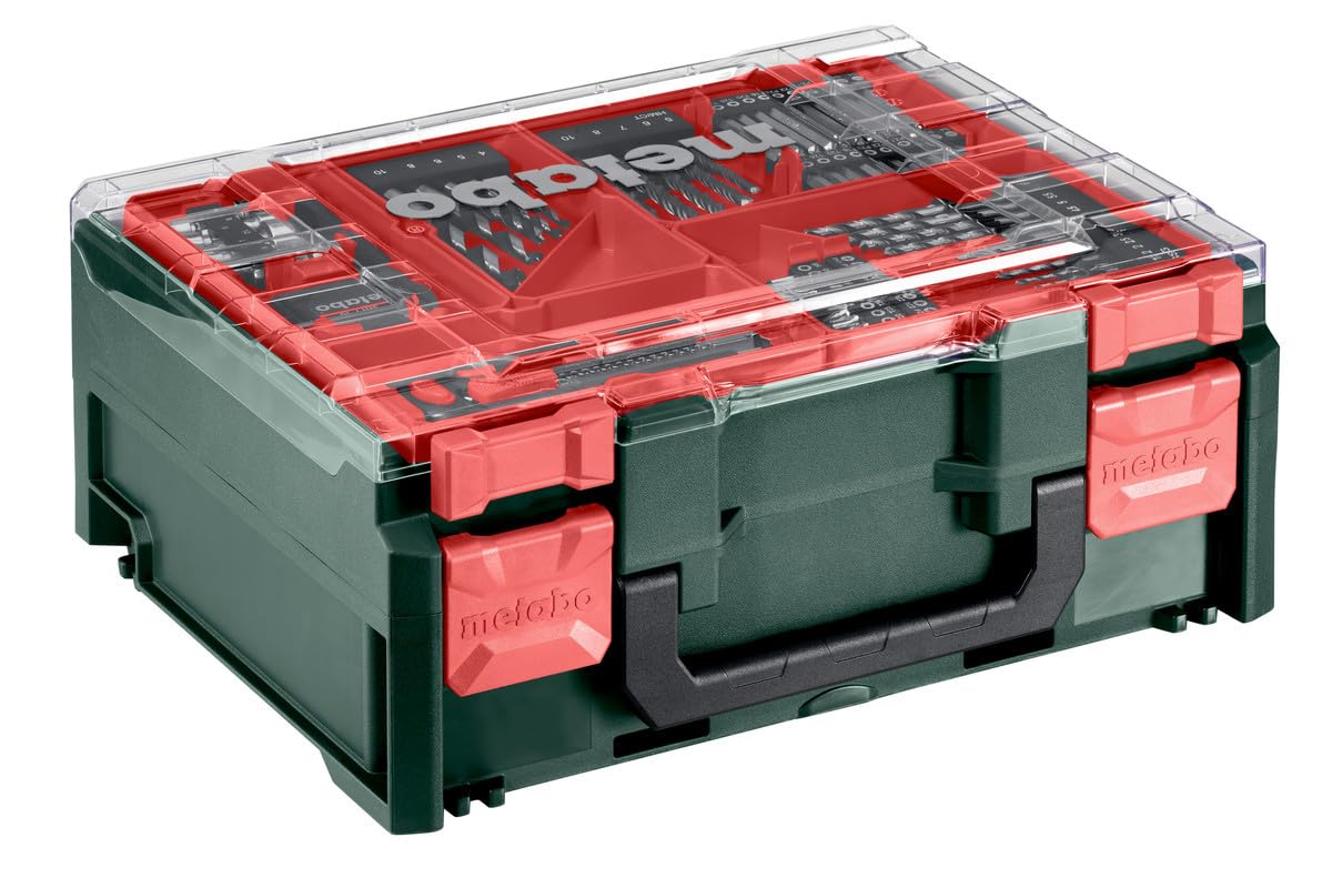 Metabo SB 18 L Set Akku-Schlagbohrschrauber – inkl. Akku (18V 2 x 2Ah LiPOWER Akkus, Bohrdurchmesser 13 mm/36 mm, Gewicht 1,6 kg) 614053710