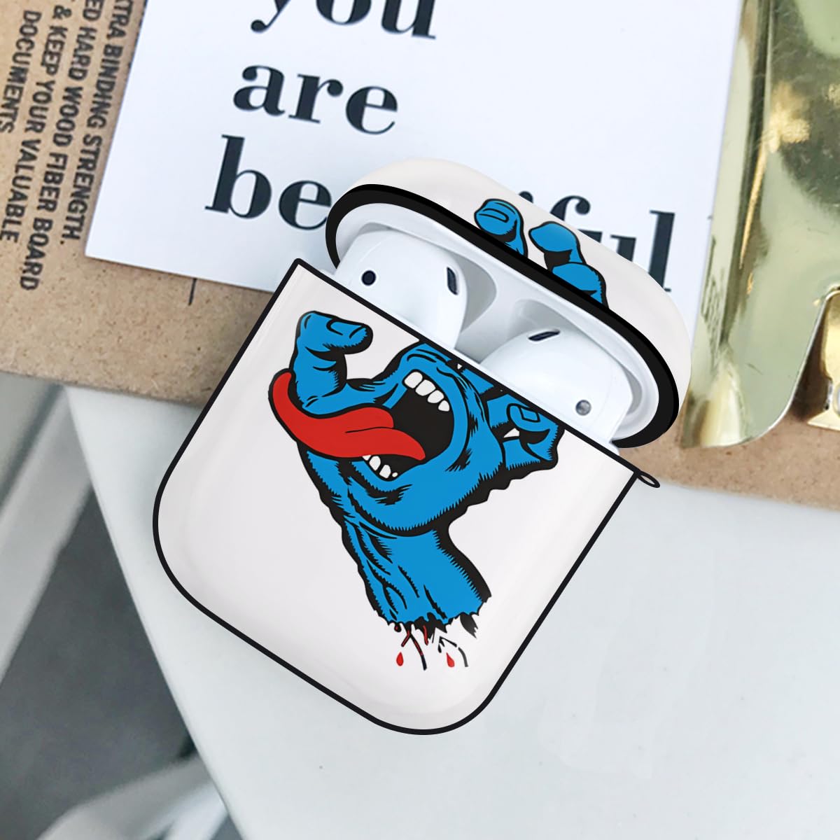 Amazon | サンタクルーズ SANTA CRUZ AirPods 第2世代 ケース