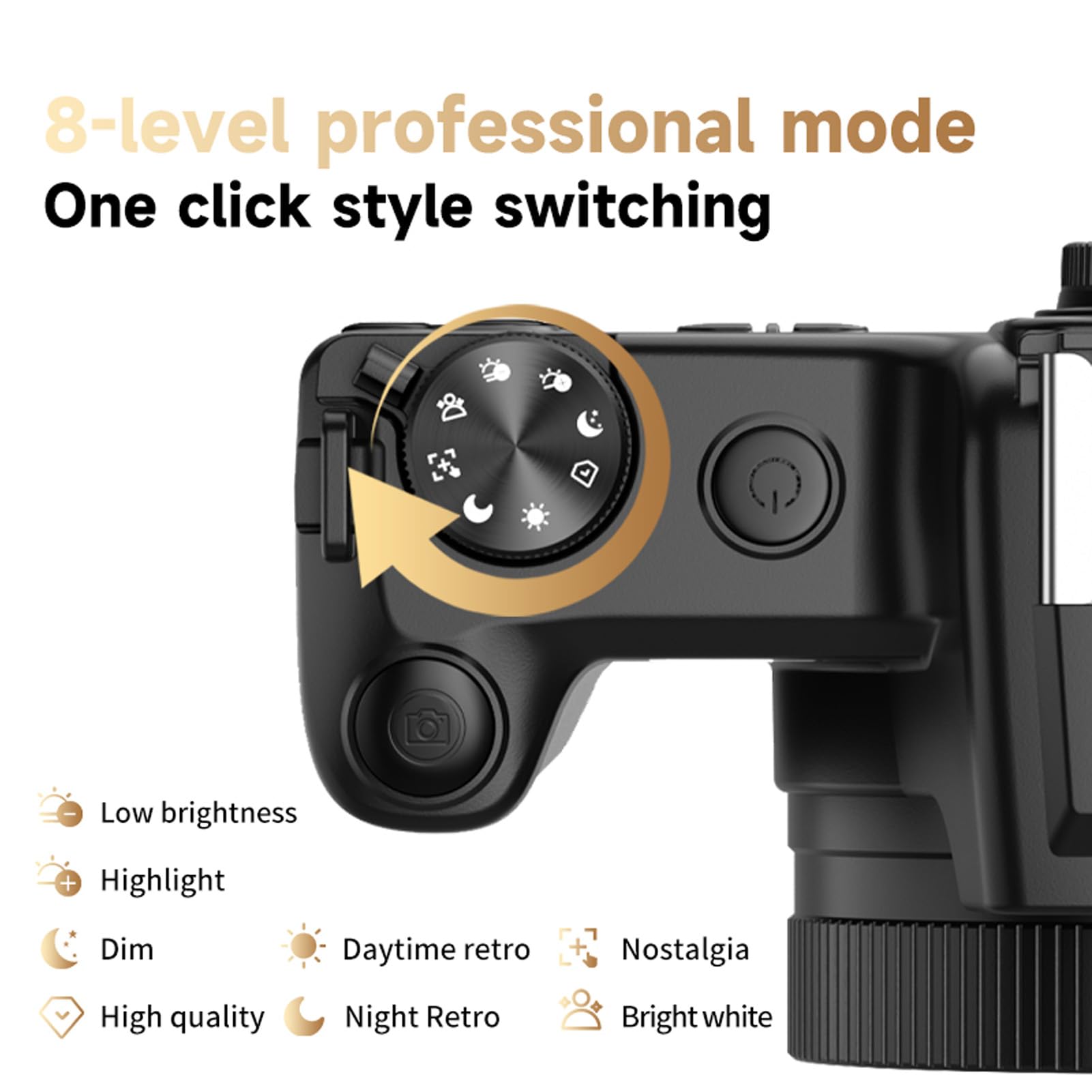 XUMIUZIY Fotocamera Digitale, Video 4K da 68 MP Zoom 28X AF MF con Supporto per Flash Hot-shoe da 2,8 Pollici con Flip Screen da 180 Gradi per la Fotografia