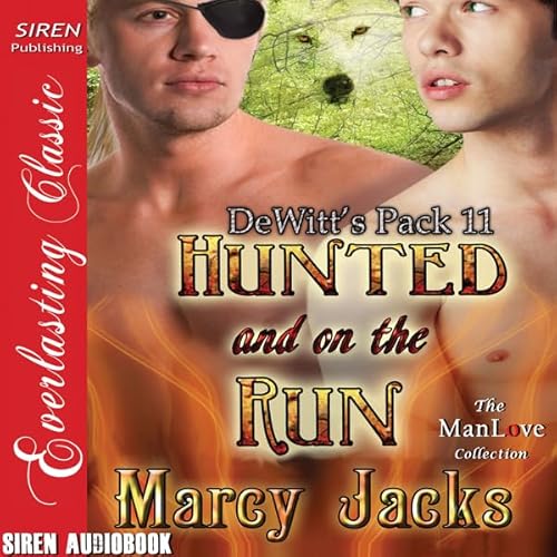 Hunted and on the Run Audiolivro Por Marcy Jacks capa