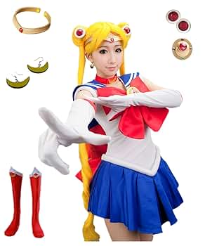 Amazon.co.jp: [ZNZXYCOS] コスプレ衣装つきの うさぎ美少女戦士
