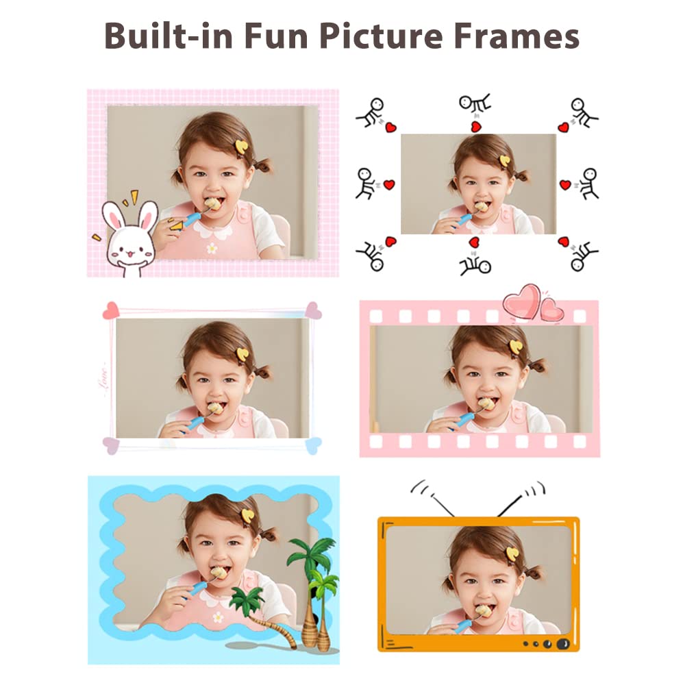 Aparat fotograficzny dla dzieci, aparat migawkowy Namolit 1080P, aparat fotograficzny dla dzieci, aparat fotograficzny z ekranem 2,4 cala, aparat instanea dla dzieci, prezenty dla chłopców i dziewcząt
