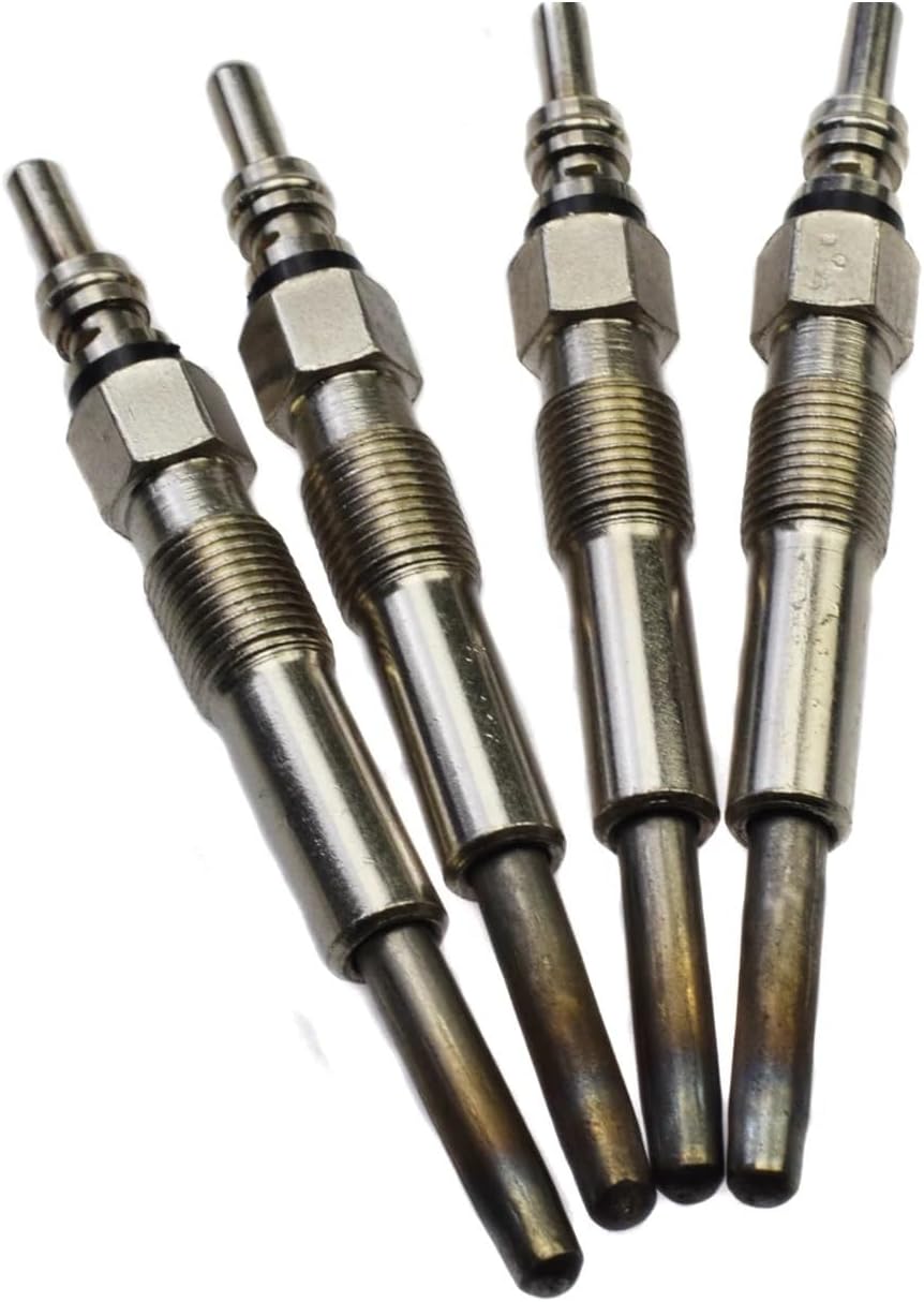 Heater Plug For VW For Golf For Jetta MK4 2002-2003 1.9TDI Dieasel Glow Plug With Wiring Harness 038971220C N10140105 (Glow Plugs 4pcs)